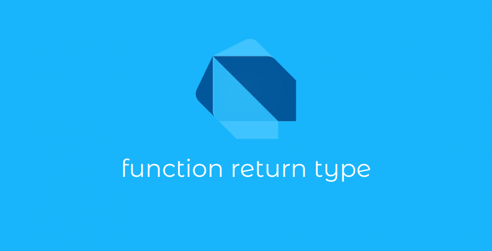 Belajar Pemrograman Dart : Function Return Type
